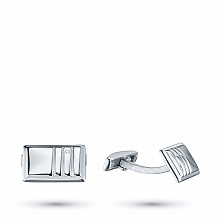 Запонки из серебра с бриллиантами (изготовление)