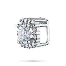 Подвеска из белого золота c бриллиантами