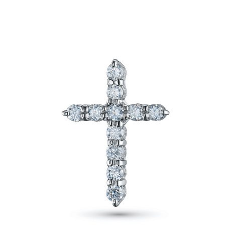 Подвеска из белого золота