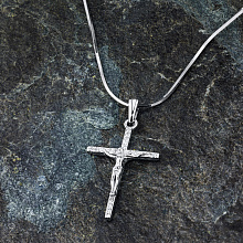 Подвеска из белого золота с бриллиантами (изготовление)