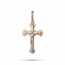 Подвеска из красного золота с бриллиантом (изготовление)