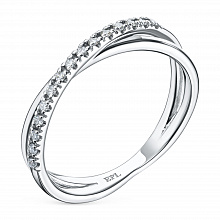 Кольцо из белого золота с бриллиантами (изготовление)