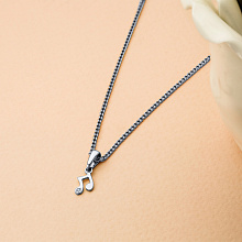 Подвеска из белого золота с бриллиантом (изготовление)