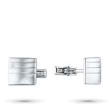 Запонки из серебра (изготовление) с бриллиантами