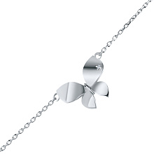 Браслет из серебра (изготовление) с бриллиантом