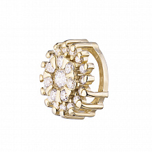 Подвеска из желтого золота с бриллиантами (изготовление)