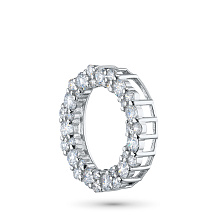 Подвеска из белого золота (изготовление) с бриллиантом