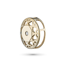 Подвеска из желтого золота с бриллиантом (изготовление)