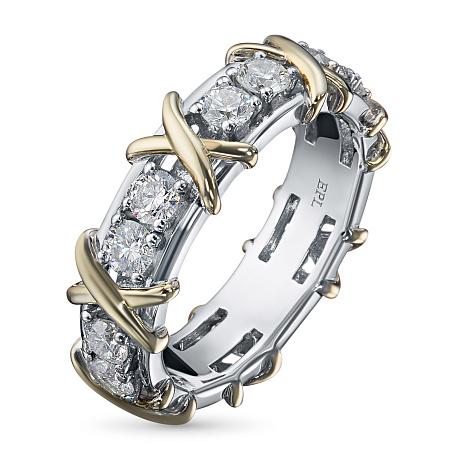 Кольцо из комбинированного золота