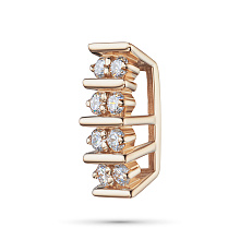 Подвеска из желтого золота с бриллиантами