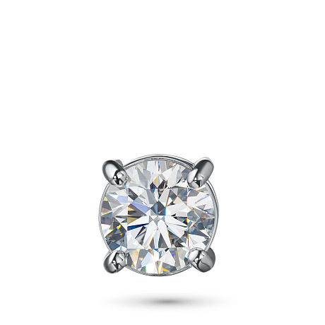 Подвеска из белого золота