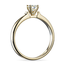 Кольцо из желтого золота