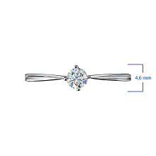 Кольцо из серебра