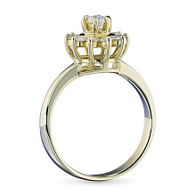 Кольцо из белого золота с бриллиантами (изготовление)