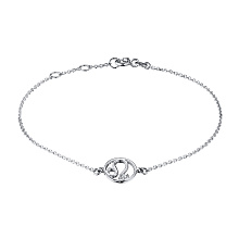 Браслет из серебра (изготовление) с бриллиантом