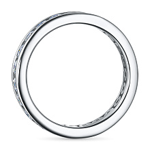 Кольцо из белого золота (изготовление) с бриллиантами