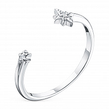 Кольцо из белого золота с бриллиантами (изготовление)