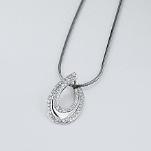 Подвеска из белого золота с бриллиантами (изготовление)