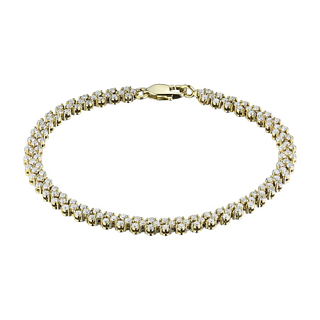 Браслет из желтого золота