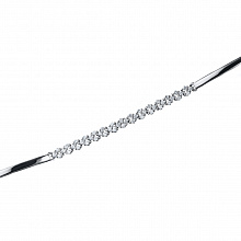 Браслет из белого золота с бриллиантами (изготовление)