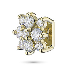 Подвеска из белого золота с бриллиантами (изготовление)