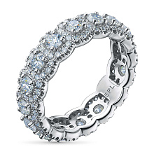 Кольцо из белого золота (изготовление) с бриллиантом