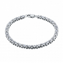 Браслет из белого золота с бриллиантами (изготовление)