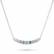 Колье из белого золота (изготовление) с бриллиантами