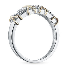 Кольцо из белого золота с бриллиантом (изготовление)