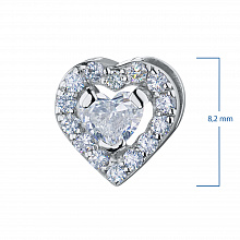 Подвеска из белого золота с бриллиантами (изготовление)