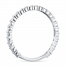 Кольцо из белого золота с бриллиантами (изготовление)