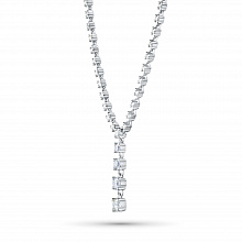 Колье из белого золота с бриллиантами (изготовление)