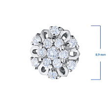 Подвеска из белого золота с бриллиантами (изготовление)