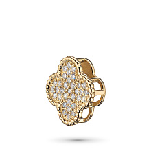 Подвеска из желтого золота с бриллиантами