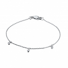 Браслет из белого золота с бриллиантами (изготовление)