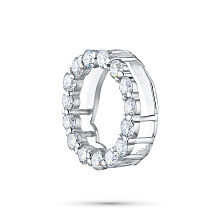 Подвеска из белого золота с бриллиантами (изготовление)