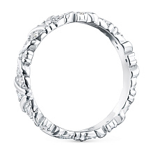 Кольцо из белого золота с бриллиантом (изготовление)