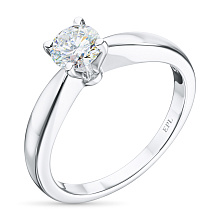 Кольцо из белого золота