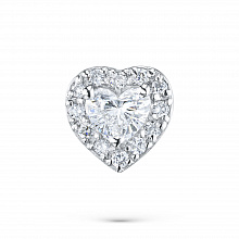 Подвеска из белого золота с бриллиантами (изготовление)