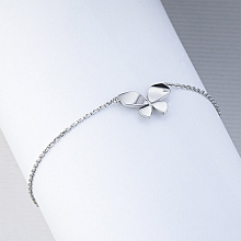 Браслет из серебра (изготовление) с бриллиантом