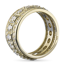 Кольцо из белого золота с бриллиантами (изготовление)