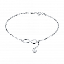 Браслет из серебра с бриллиантом (изготовление)