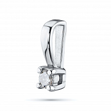 Подвеска из серебра с бриллиантом (изготовление)