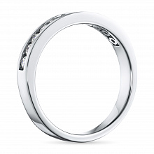 Кольцо из белого золота с бриллиантами (изготовление)