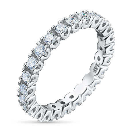 Кольцо из белого золота