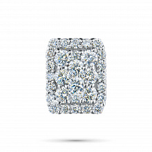 Подвеска из белого золота с бриллиантами (изготовление)