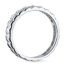 Кольцо из белого золота с бриллиантами (изготовление)