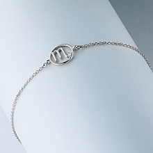 Браслет из серебра с бриллиантом (изготовление)