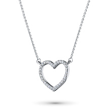 Колье из белого золота с бриллиантами (изготовление)