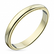 Кольцо из желтого золота (изготовление)